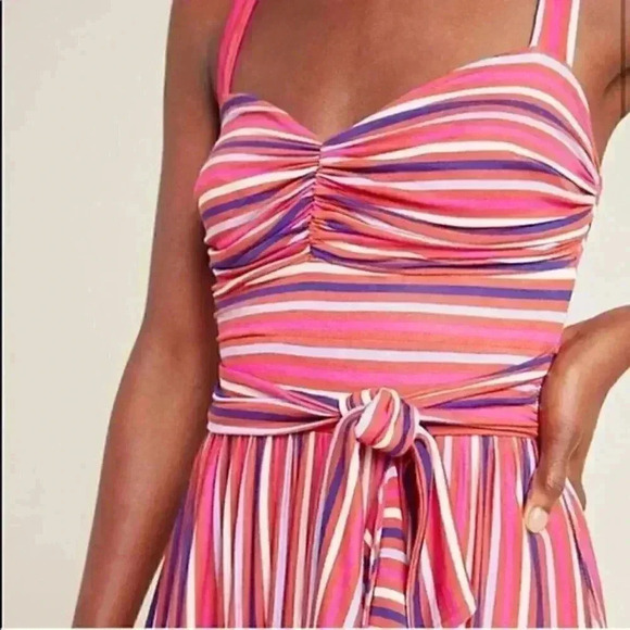 MAEVE ANTHROPOLOGIE STRIPED DRESS - Picture 2 of 2